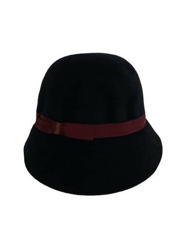 【中古】Borsalino◆ハット/--/ウール/BLK/無地/レディース【服飾雑貨他】 【中古】Borsalino◆ハット/--/ウール/BLK/無地/レディース【服飾雑貨他】