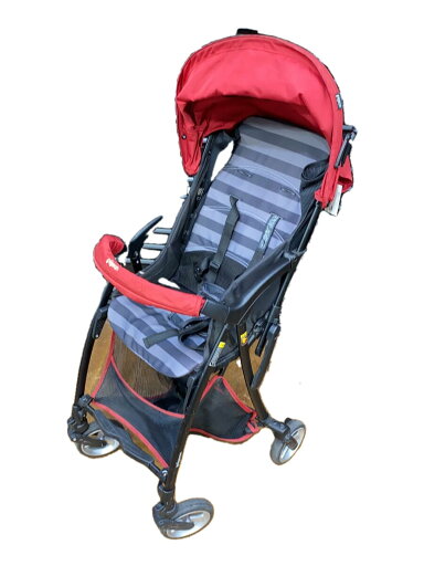 【中古】Pigeon◆ベビーカー/B型/RED【キッズ】 【中古】Pigeon◆ベビーカー/B型/RED【キッズ】