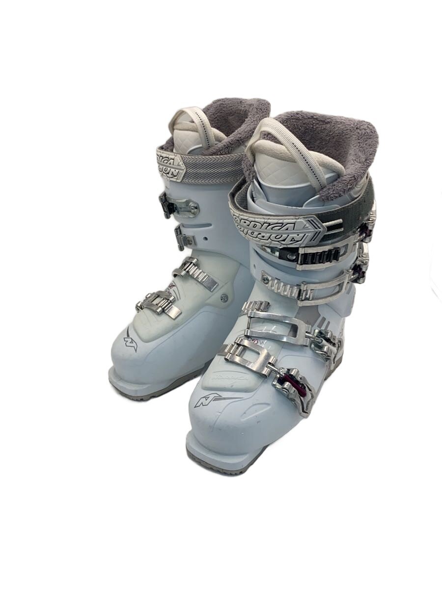 【中古】NORDICA◆スキーブーツ/24.5cm/WHT/アダルト/NXT SP55W【スポーツ】