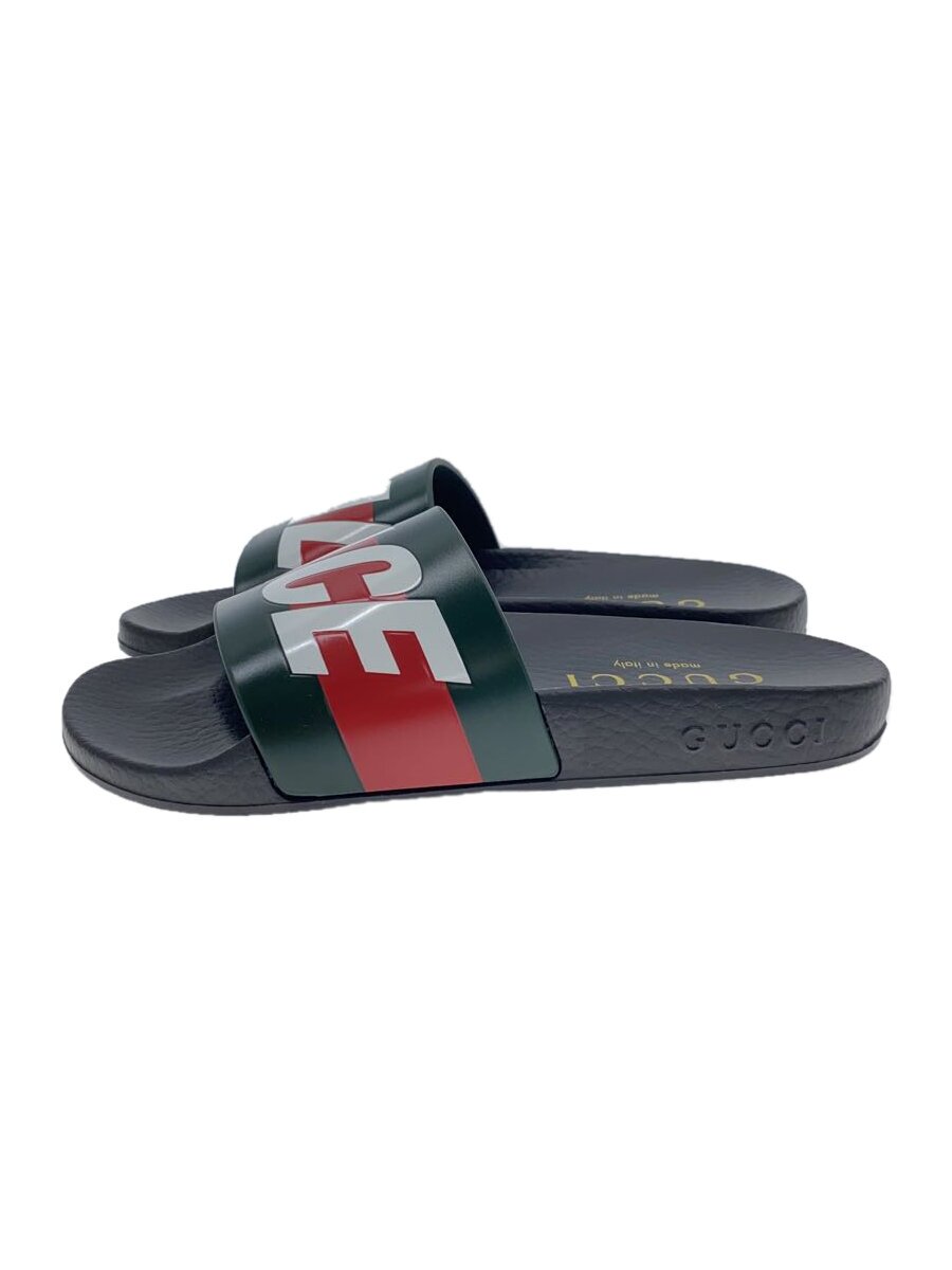 【中古】GUCCI◆サンダル/--/GRN【シューズ】
