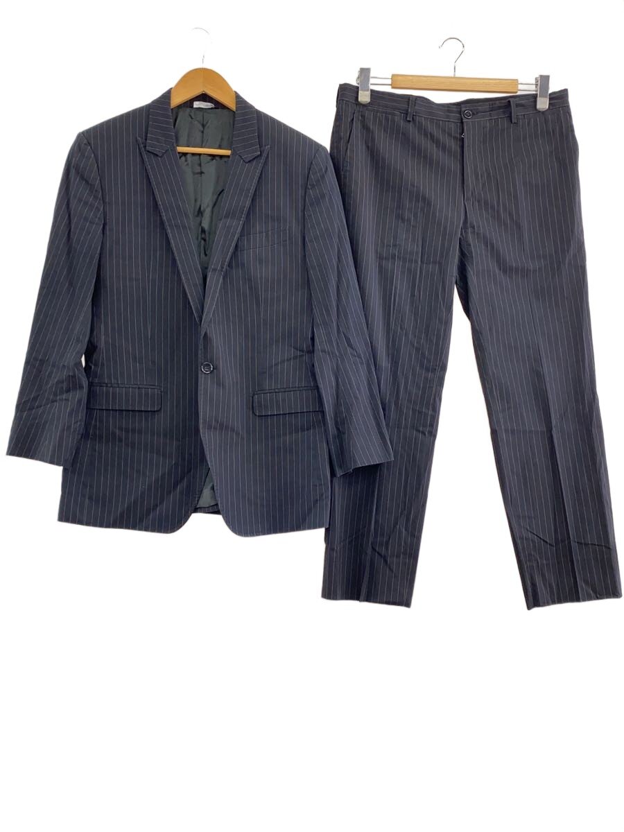 【中古】DOLCE&GABBANA◆セットアップ/48/コットン/BLK/ストライプ/G1W7MT//【メンズウェア】