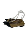 【中古】MIU MIU◆フラットパンプス/36.5/YLW【シューズ】