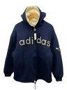 【中古】adidas◆ジップパーカー/L/アクリル/NVY/AA-5149【メンズウェア】