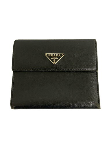 【中古】PRADA◆2つ折り財布/--/BLK/レディース【服飾雑貨他】 【中古】PRADA◆2つ折り財布/--/BLK/レディース【服飾雑貨他】