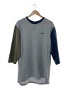 【中古】Columbia◆Tシャツ/XXL/ポリエステル/GRY/無地/PM4373【メンズウェア】