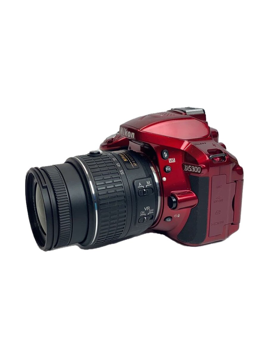 【中古】Nikon◆デジタル一眼カメラ D5300 18-140 VR レンズキット [レッド]【カメラ】