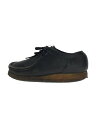 【中古】Clarks◆シューズ/40/ブラック/レザー/ワラビー/アイルランド製【シューズ】