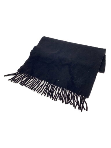 【中古】dunhill◆マフラー/カシミア/BLK/無地/メンズ【服飾雑貨他】 【中古】dunhill◆マフラー/カシミア/BLK/無地/メンズ【服飾雑貨他】
