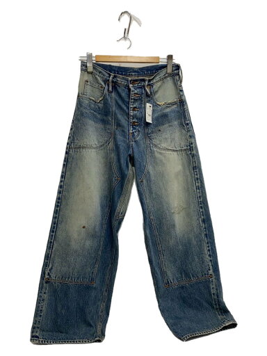 【中古】SUGARHILL◆FADED DOUBLE KNEE DENIM PANTS/USED加工/ボトム/30/デニム/BLU【メンズウェア】 【中古】SUGARHILL◆FADED DOUBLE KNEE DENIM PANTS/USED加工/ボトム/30/デニム/BLU【メンズウェア】
