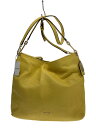 【中古】COACH◆ショルダーバッグ/レザー/YLW【バッグ】