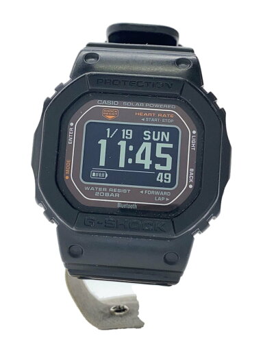 【中古】CASIO◆ソーラー腕時計_G-SHOCK/デジタル/ラバー/ブラック【服飾雑貨他】 【中古】CASIO◆ソーラー腕時計_G-SHOCK/デジタル/ラバー/ブラック【服飾雑貨他】