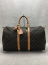 【中古】LOUIS VUITTON◆キーポル・バンドリエール45_モノグラム_BRW/PVC/BRW【バッグ】