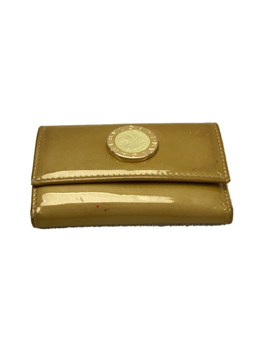 Key Holder - 【中古】BVLGARI◆キーケース/--/CML/無地/メンズ【服飾雑貨他】