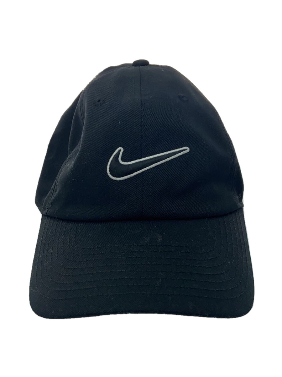 【中古】NIKE◆キャップ/FREE/ポリエステル/BLK/メンズ/FB5369-010【服飾雑貨他】