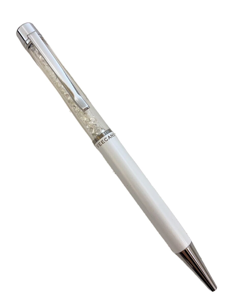 【中古】VEECANS/スワロフスキーボールペン/ホワイト//【インテリア小物・日用雑貨】