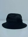 【中古】COMESANDGOES◆バケットハット/--/ナイロン/BLK/メンズ【服飾雑貨他】