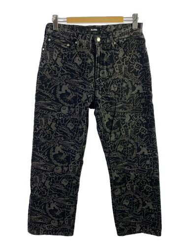 【中古】X-LARGE◆ボトム/34/コットン/BLK/総柄/101244031001【メンズウェア】 【中古】X-LARGE◆ボトム/34/コットン/BLK/総柄/101244031001【メンズウェア】