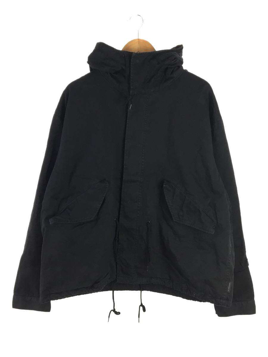【中古】F-LAGSTUF-F◆ジャケット/M/コットン/BLK/22aw-fs-07【メンズウェア】