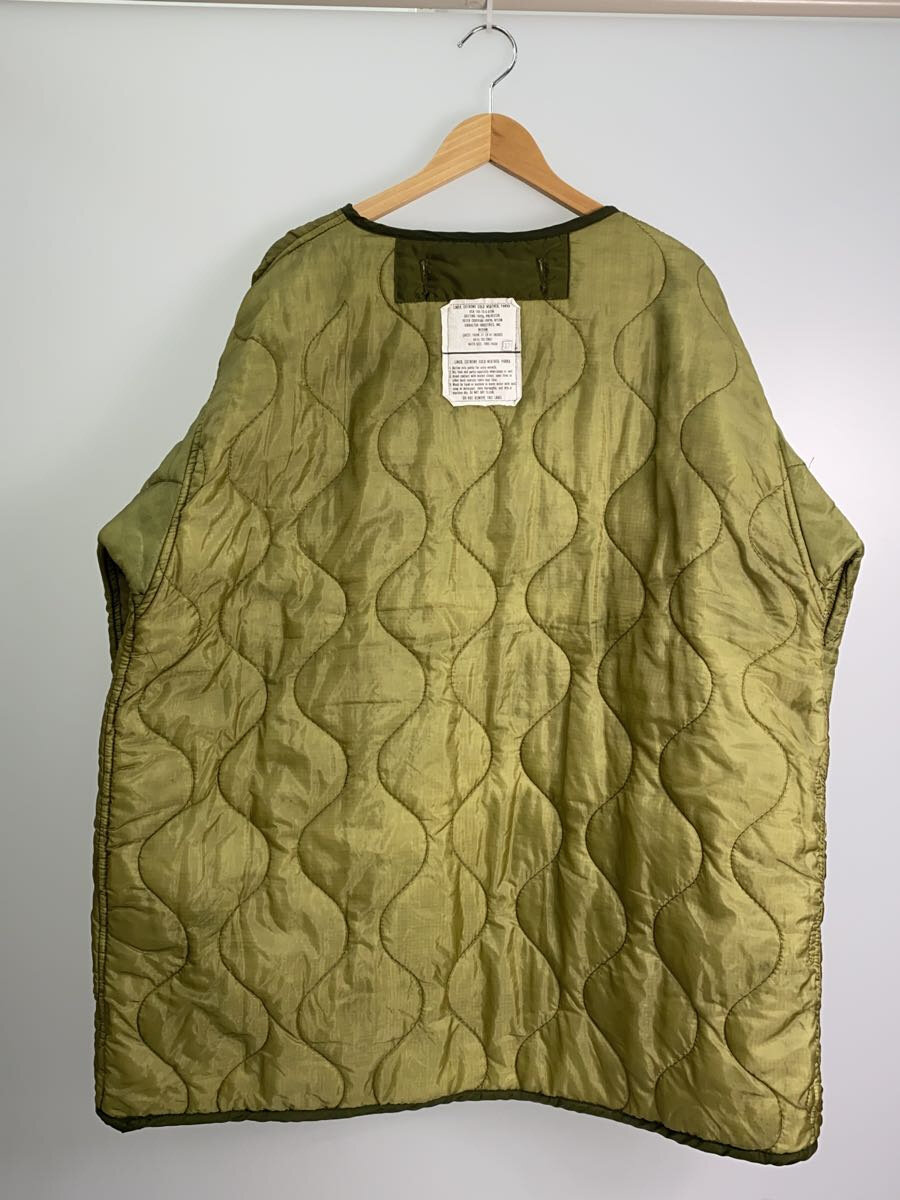 【中古】キルティングジャケット/ポリエステル/KHK/無地/8415-782-2883【メンズウェア】