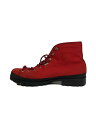 【中古】Galibier◆フランス製/ハイカットスニーカー/--/RED/キャンバス【シューズ】(4)