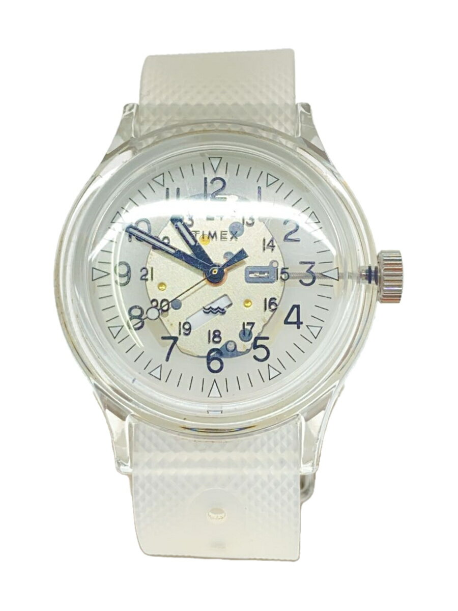 【中古】TIMEX◆腕時計/アナログ/ラ