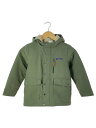 【中古】patagonia◆ジャケット/XS/ナイロン/KHK/無地/68460FA18/BOYS INFURNO JACKET【キッズ】(4)