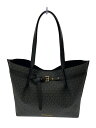 【中古】MICHAEL KORS◆トートバッグ/レザー/BLK/総柄/35S1GU5T7B【バッグ】(4)