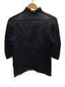 【中古】ISSEY MIYAKE◆カットソー/--/ポリエステル/BLK/MI93FK451【レディースウェア】