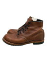 【中古】RED WING◆レースアップブーツ・ベックマンラウンド/27.5cm/BRW【シューズ】(4)