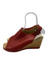 【中古】SPINGLE NIMA◆サンダル/24.5cm/RED/NIMA805【シューズ】(4)