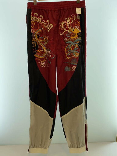 【中古】doublet◆ボトム/M/ナイロン/RED/18ss06pt64//【メンズウェア】 【中古】doublet◆ボトム/M/ナイロン/RED/18ss06pt64//【メンズウェア】