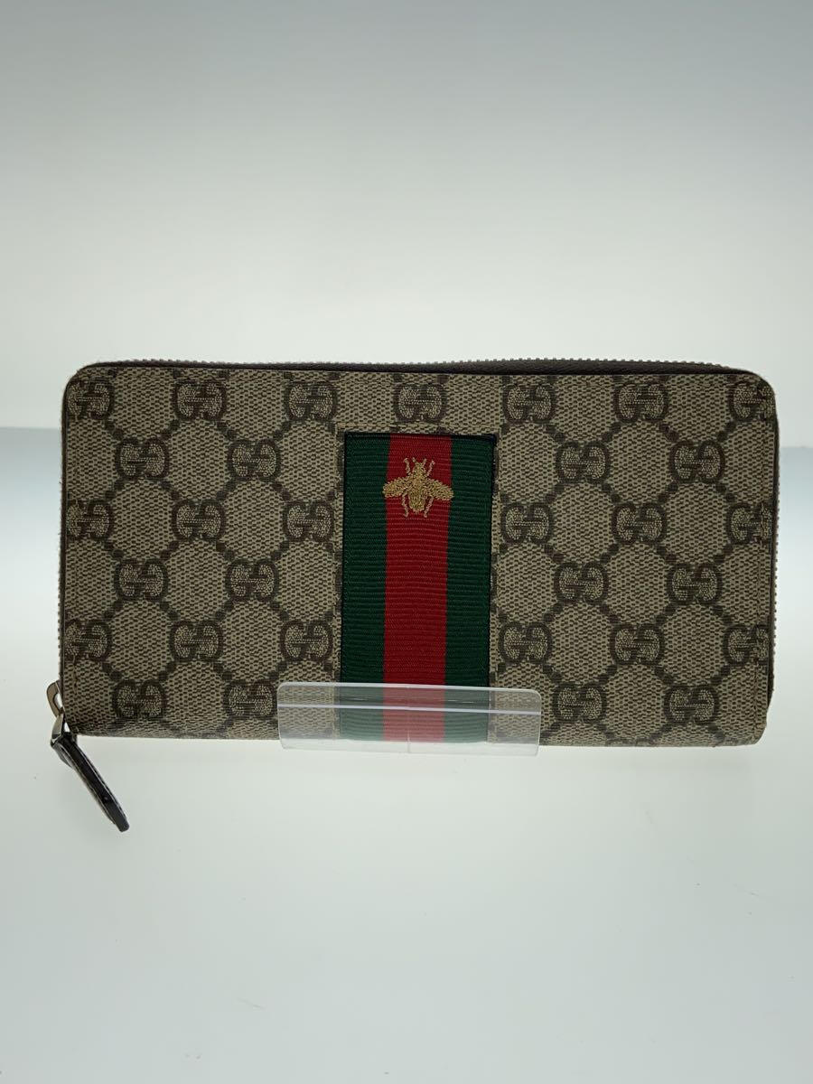 【中古】GUCCI◆長サイフ_ウェブ_GGス