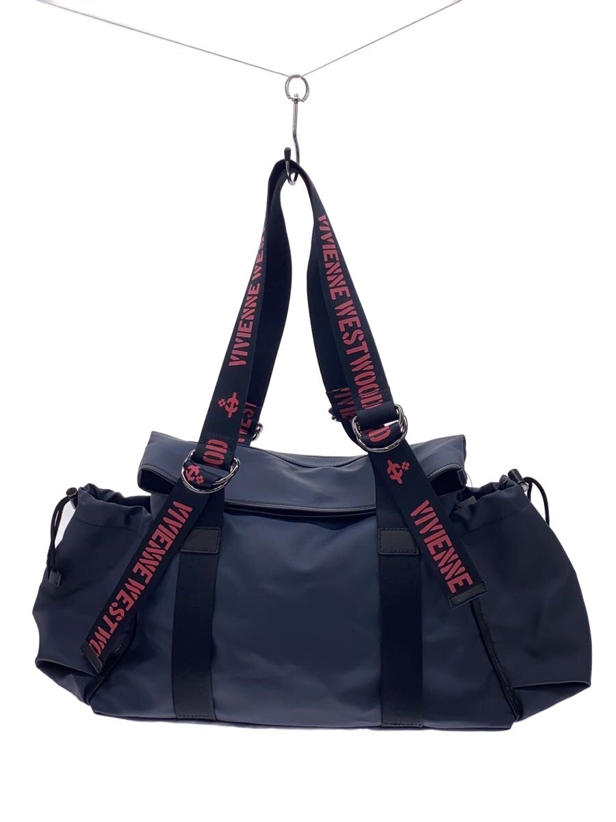 【中古】Vivienne Westwood◆ボストンバッグ/--/NVY//【バッグ】