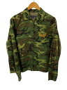 【中古】Buzz Rickson’s◆WOODLAND CAMOUFLAGEVIET NAM TOUR JACKET/38/コットン/カモフラ/BR14346【...