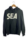 【中古】WIND AND SEA◆パーカー/M/コットン/BLK/無地/WDS-CS-01【メンズウェア】(4)