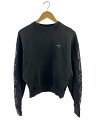 【中古】OFF-WHITE◆スウェット/XXS/コットン/GRY/無地/omba035F19E30011【メンズウェア】