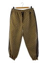 【中古】GUCCI◆ボトム/52/コットン/CML/723882 Z8A5P/GUCCI adidas GGキャンバス パンツ【メンズウェア】