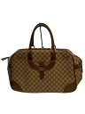 【中古】GUCCI◆ボストンバッグ/PVC/BRW/総柄【バッグ】