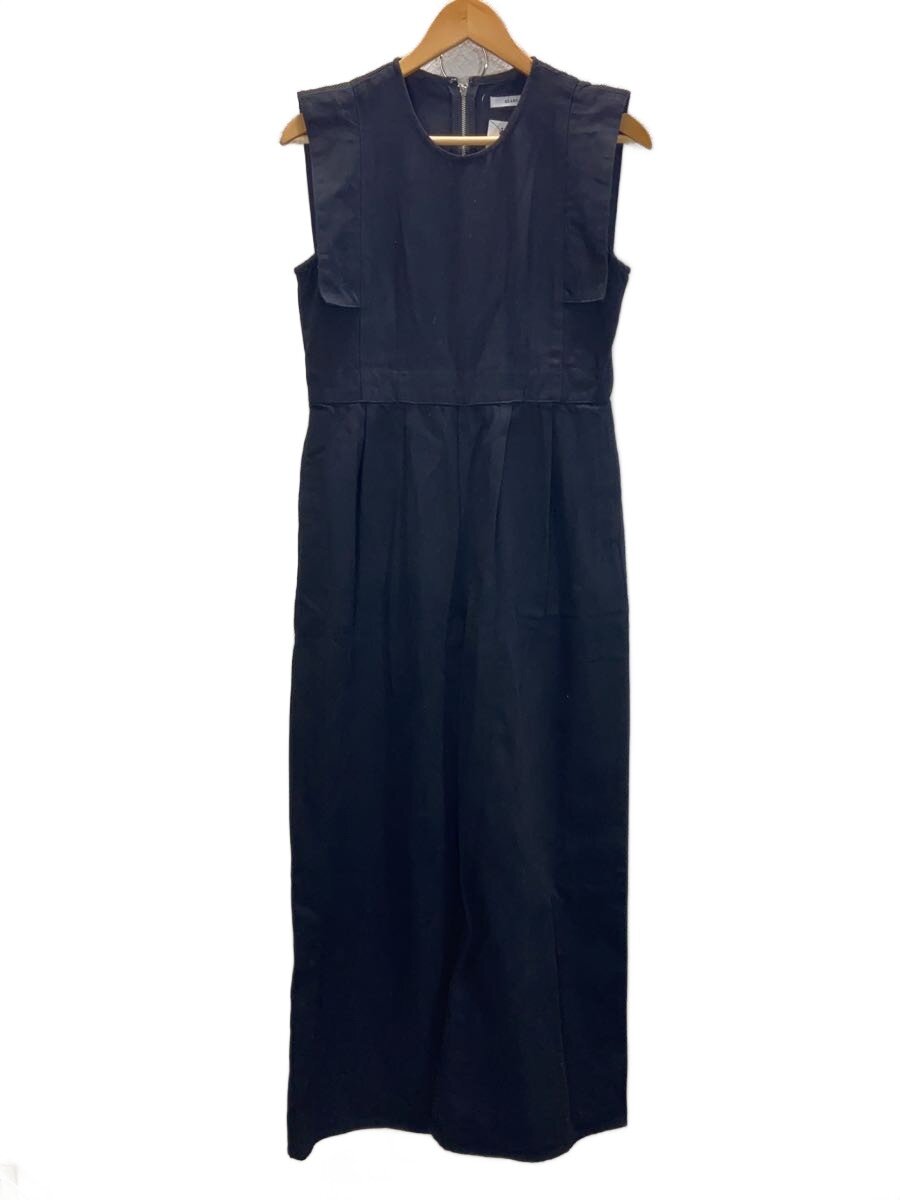 【中古】CLANE◆オーバーオール/1/コットン/BLK/無地/19112-5042【レディースウェア】