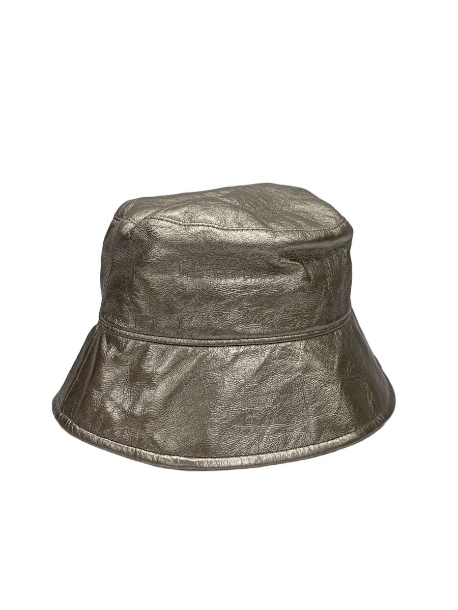【中古】SHAREEF◆バケットハット/--/ナイロン/GLD/無地/メンズ/19539045【服飾雑貨他】