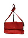 【中古】kate spade new york◆ショルダーバッグ/レザー/RED/無地【バッグ】(4)