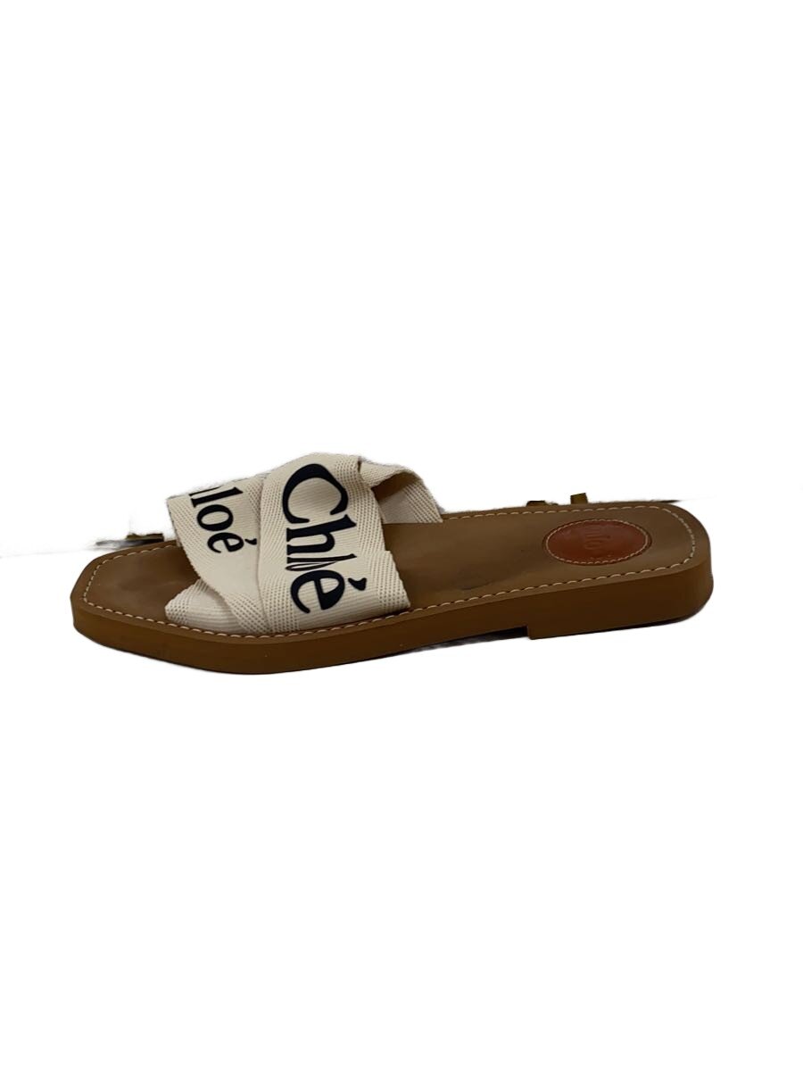 【中古】Chloe◆サンダル/37/WHT/22U188Z3 101【シューズ】