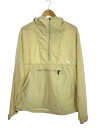 【中古】THE NORTH FACE◆COMPACT ANORAK_コンパクトアノラック/L/ナイロン/クリーム【メンズウェア】