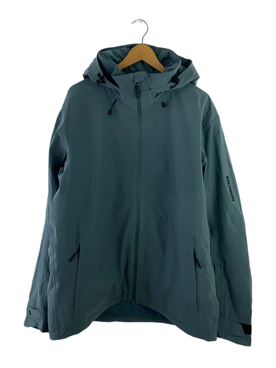 【中古】salomon◆ウェアー/XL/GRN/SAFW2410195【スポーツ】