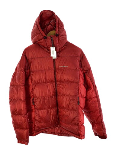 【中古】mont-bell◆ALPINE DOWN PARKA_アルパイン ダウンパーカ/L/ナイロン/RED【メンズウェア】 【中古】mont-bell◆ALPINE DOWN PARKA_アルパイン ダウンパーカ/L/ナイロン/RED【メンズウェア】