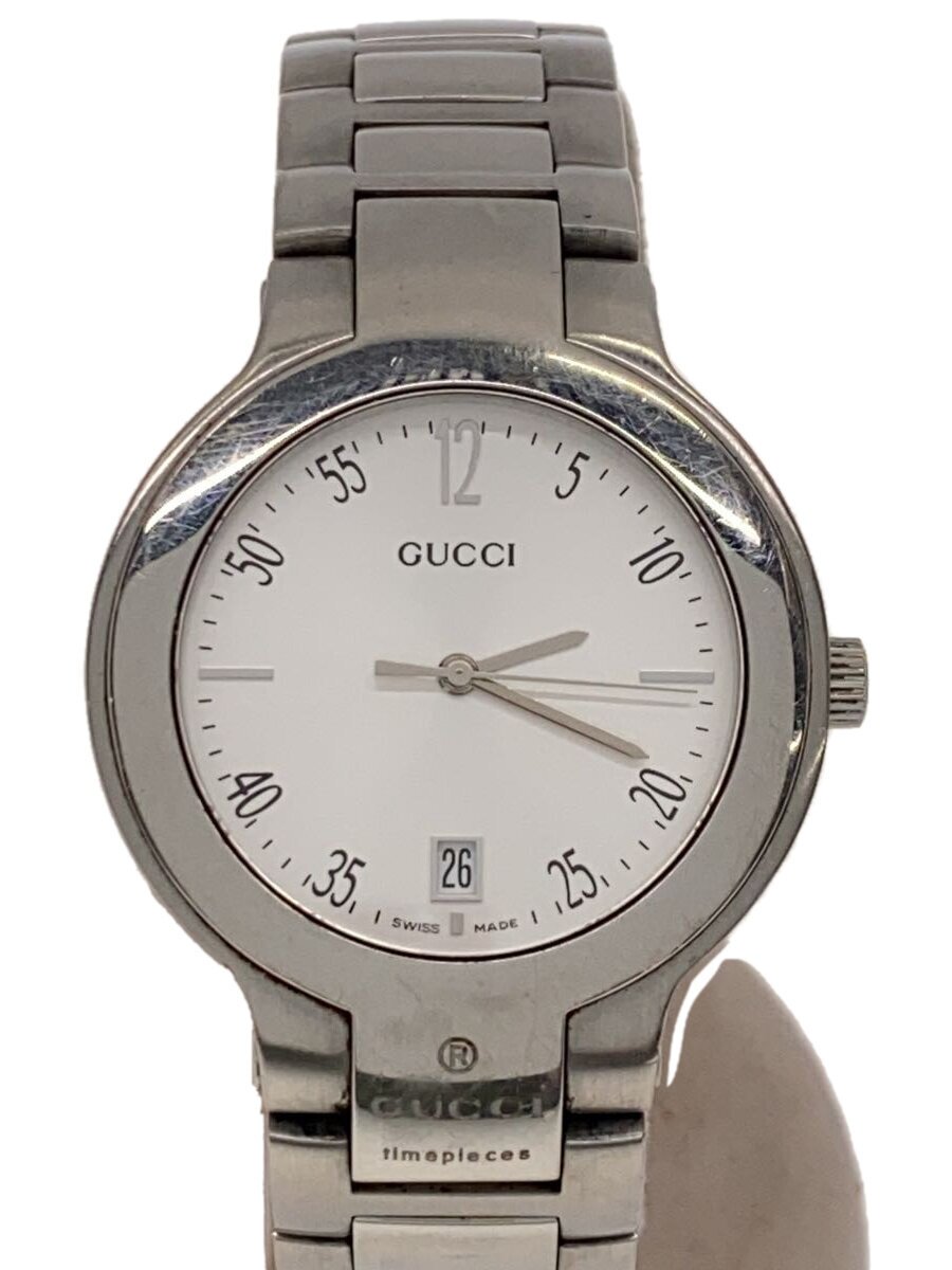 【中古】GUCCI◆クォーツ腕時計/アナログ/--/SLV/SLV/8900M【服飾雑貨他】
