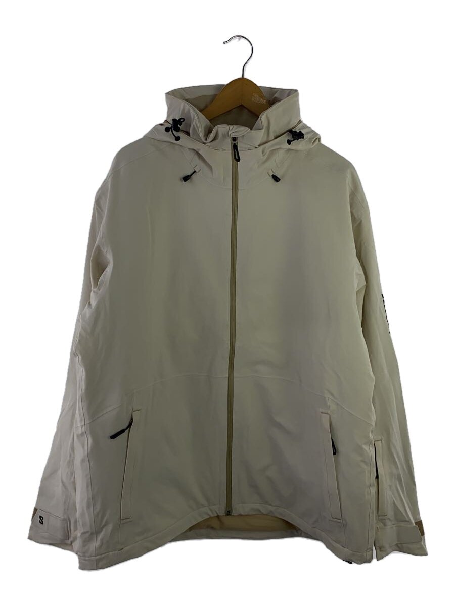 【中古】salomon◆ウェアー/XL/CRM/SAFW2410195【スポーツ】