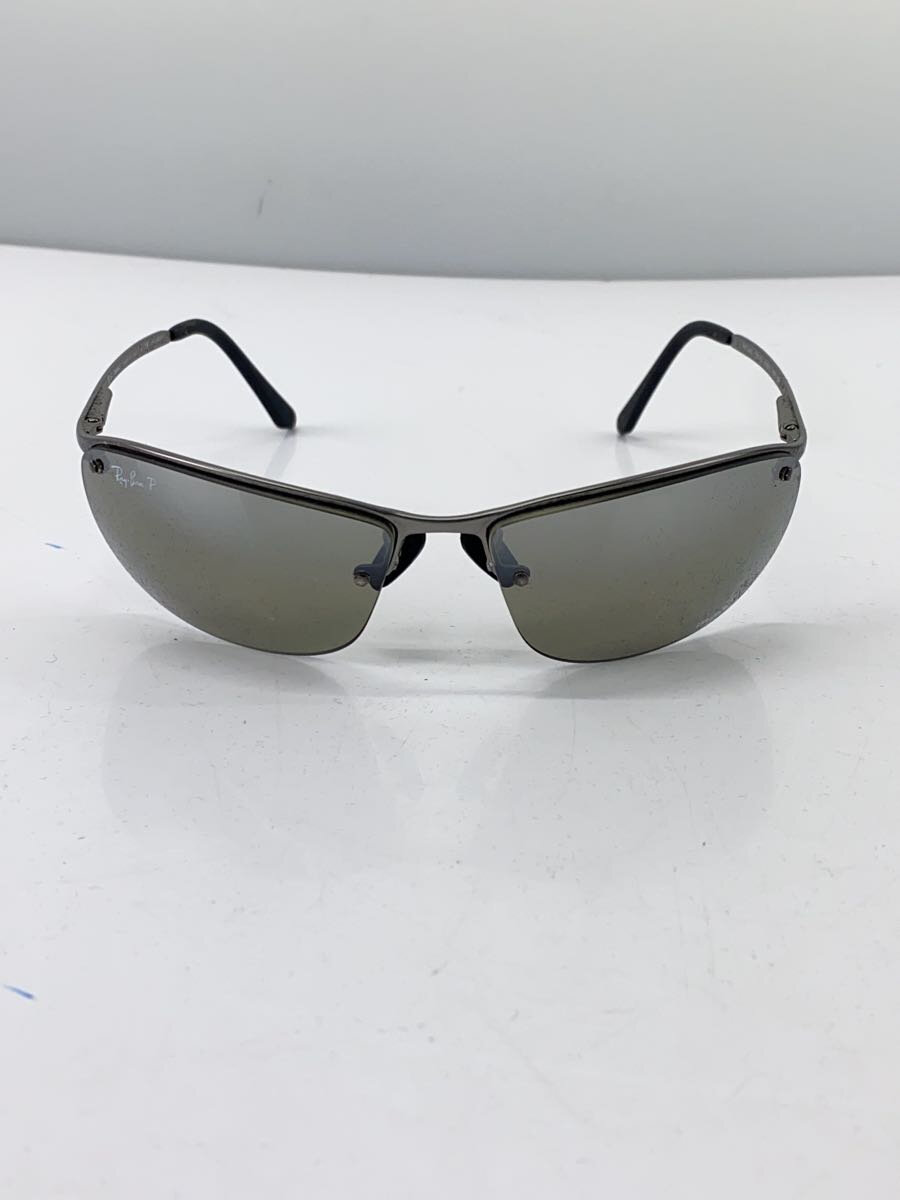 【中古】Ray-Ban◆サングラス/--/メタル/GRY/メンズ/RB3542【服飾雑貨他】