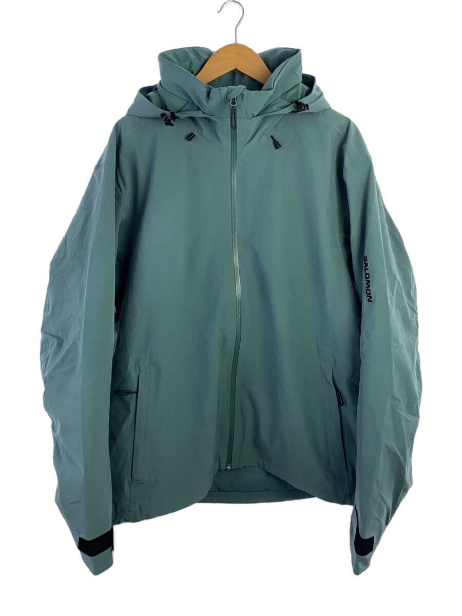 【中古】salomon◆ウェアー/XL/GRN/SAFW2410195【スポーツ】