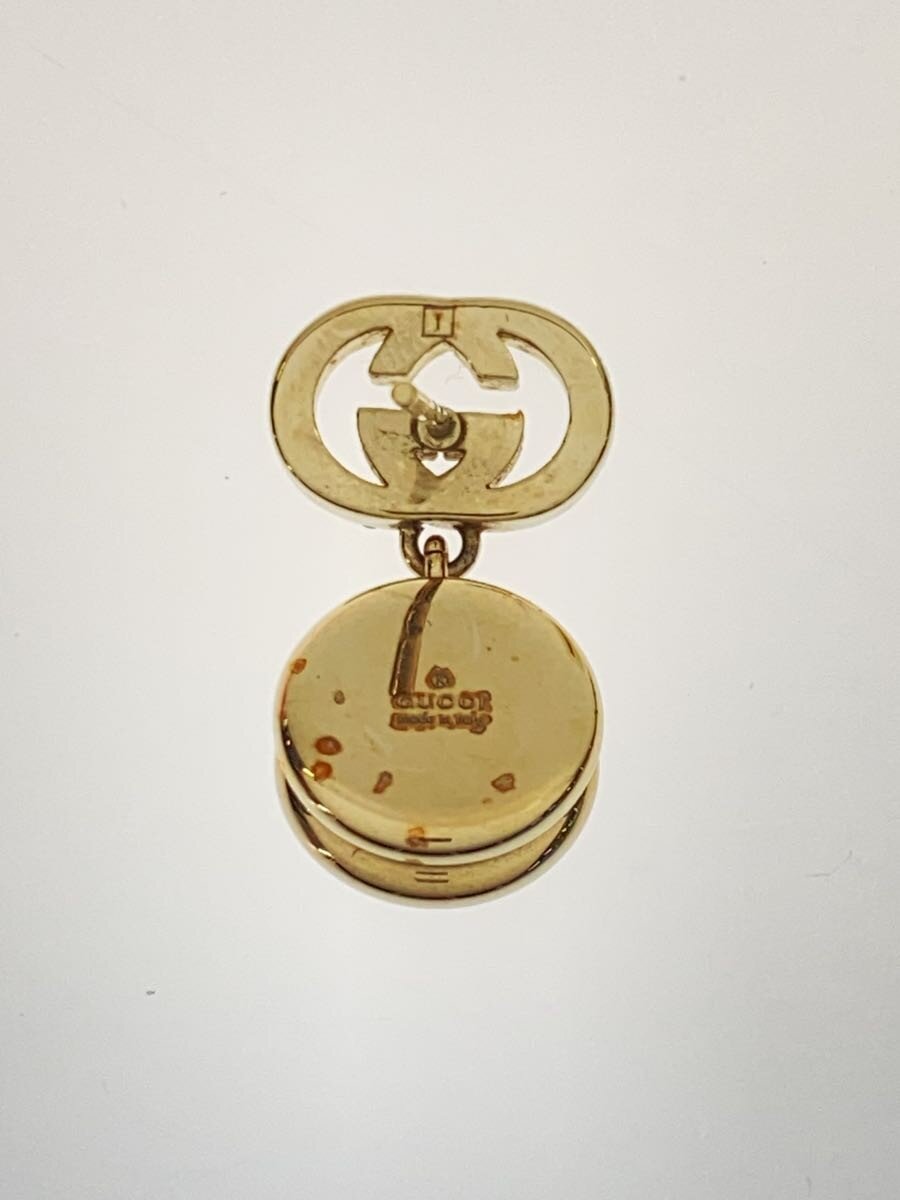 【中古】GUCCI◆インターロッキング/GGストーン/ピアス/--/カラーストーン/SLV/レデ...